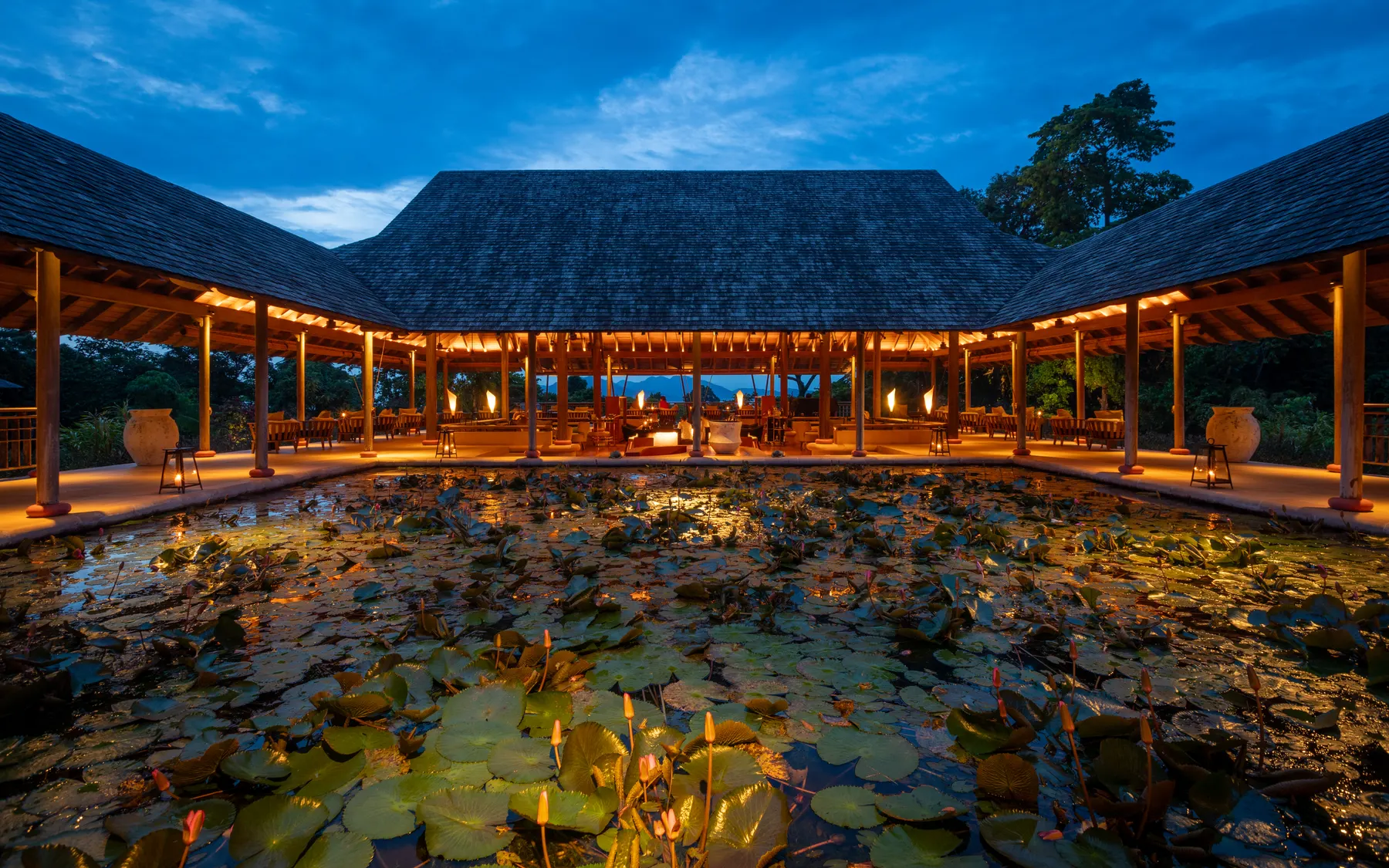 The Datai, nightfall