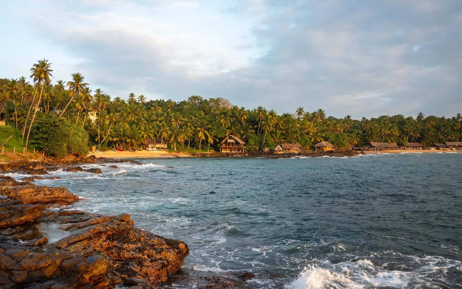 The south coast, late light