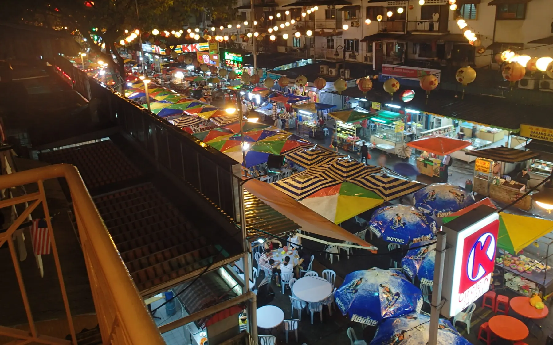 Jalan Alor after dark
