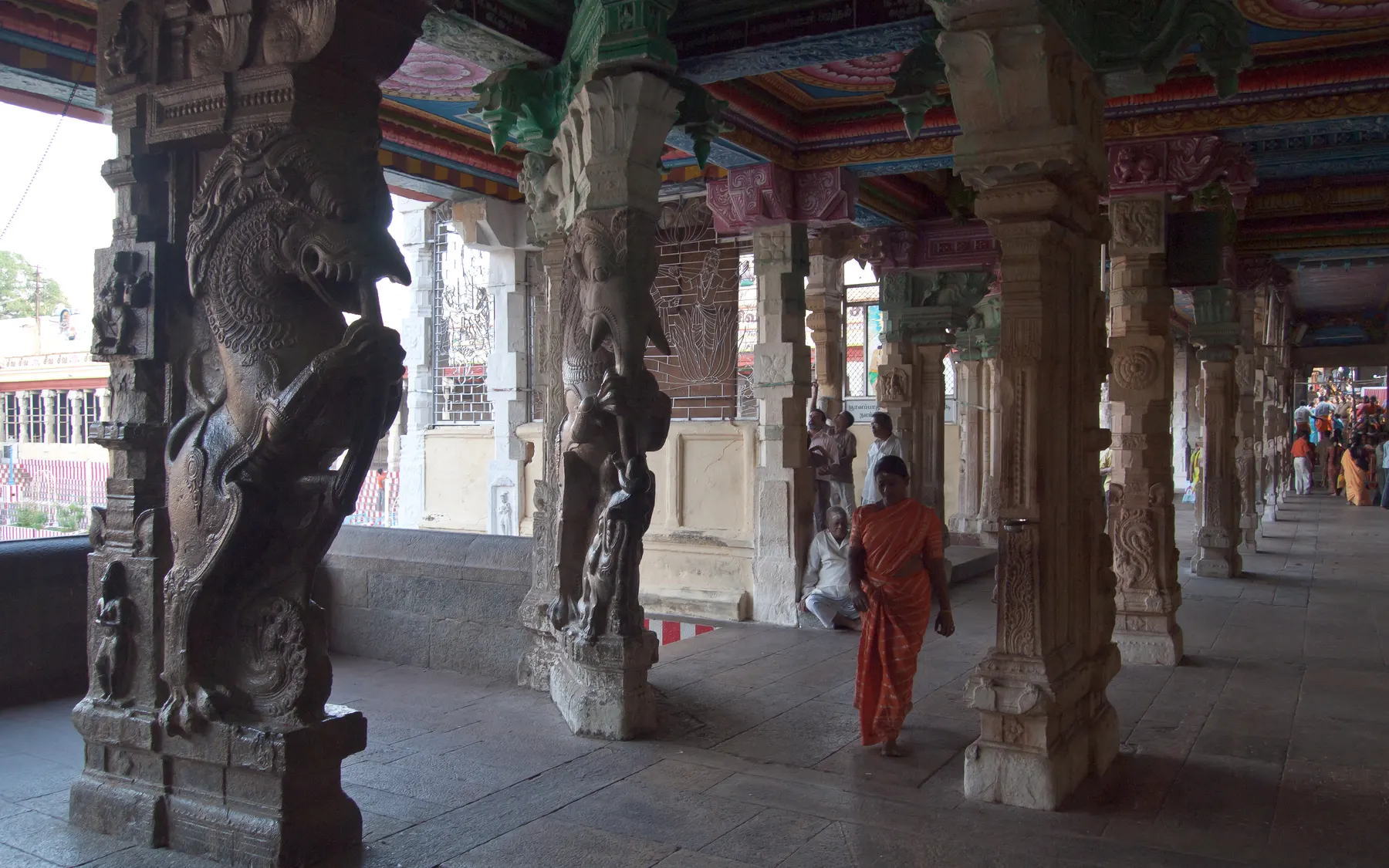 Meenakshi, the pillared halls