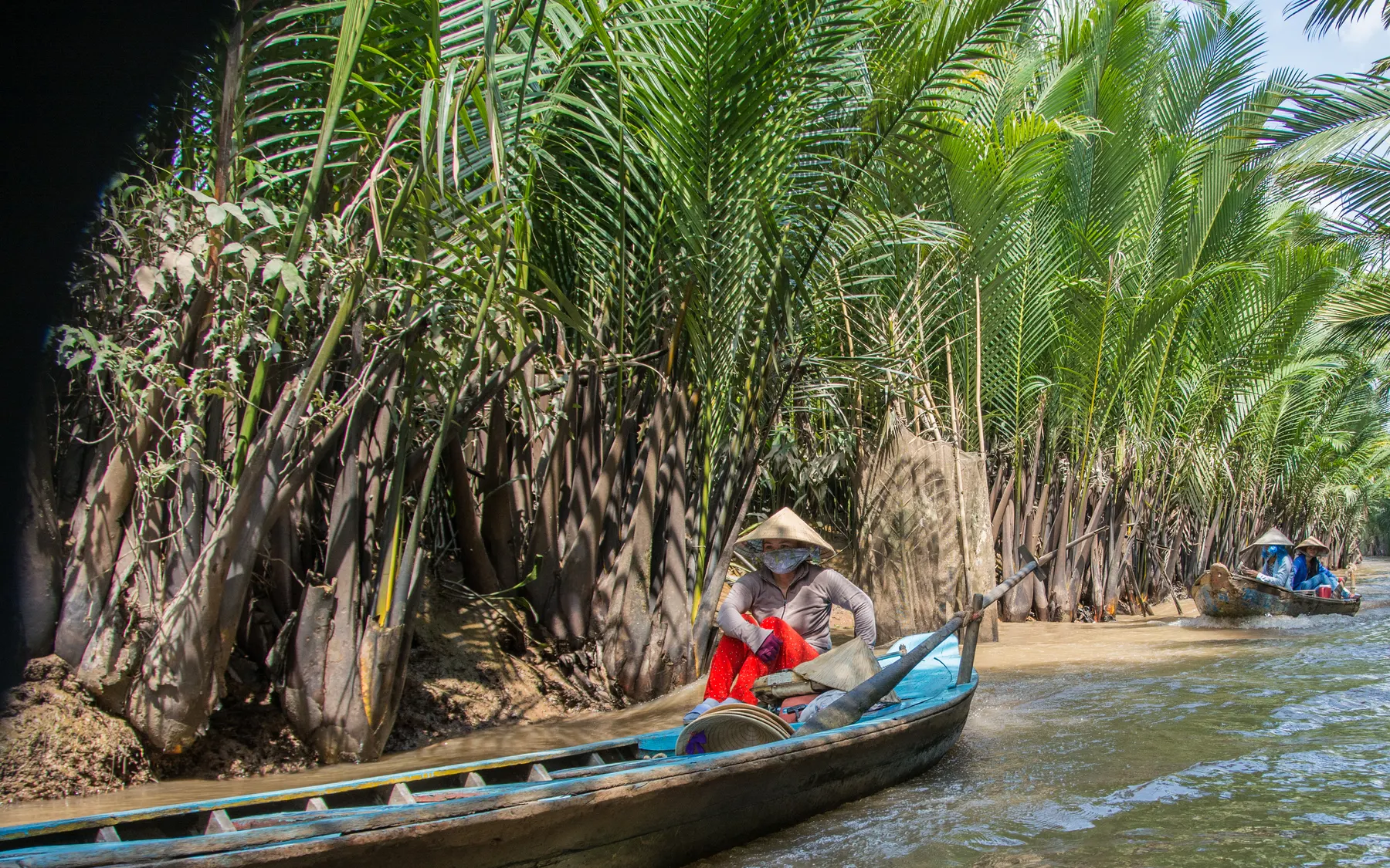The delta channels by sampan